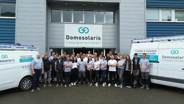 l'équipe de domosolaris à grenoble