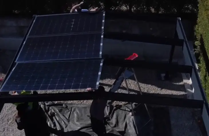 témoignage de julien dumas qui a installé une pompe à chaleur chez un client de domosolaris